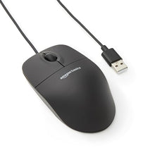 Charger l'image dans la galerie, Amazon Basics Souris Optique USB à 3 Boutons pour Windows et Mac OS X Noir