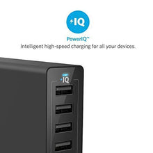 Charger l'image dans la galerie, Anker Chargeur Secteur USB PowerPort 6 Ports 60W - Chargeur mural avec technologie PowerIQ, Adaptateur de Voyage pour smartphones et tablettes: iPhone, iPad, Samsung et autres