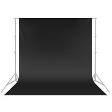 Charger l'image dans la galerie, Neewer 10x20 ft / 3x6m Photo Studio 100% Mousseline Pure Pliant Toile de Fond pour Photographie, Vidéo et Télévision (Noire)