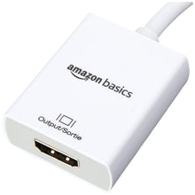 Charger l'image dans la galerie, Amazon Basics Adaptateur Mini DisplayPort Thunderbolt vers HDMI