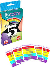 Charger l'image dans la galerie, Goliath - Nommez-en 5 - Jeu de Cartes de Trivia Pour Tous - Jeu de Société de Rapidité et de Connaissance - Facile À Emporter - A Partir de 12 Ans - 2 Joueurs et Plus