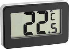 Charger l'image dans la galerie, TFA Dostmann Thermomètre numérique LCD, 30.2028.01, thermomètre de refroidissement idéal, avec aimant et poignée, petit et maniable, noir