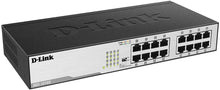Charger l'image dans la galerie, D-Link DGS-1016D Switch 16 Ports Gigabit Metallique 10/100/1000mbps - Idéal Partage de Connexion et Mise en Réseau Small/Home Office