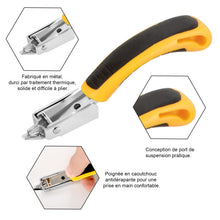 Charger l'image dans la galerie, LUNEKUCK Lot de 4 Arrache Agrafe Agrafeuse Clou Outils de Tapissier pour Meuble Bureau Fauteuil Tapis Bois
