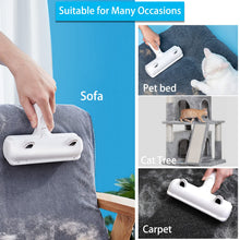 Charger l'image dans la galerie, ACE2ACE Brosse Anti Poils Animaux Chat Chien, Brosse Ramasse Enlève Poils, Magique Réutilisable pour Poils, Rouleau à Poils d'animaux, Épilateur pour Canapé, Arbre à Chat, Voiture, lit, Tapis, Panier