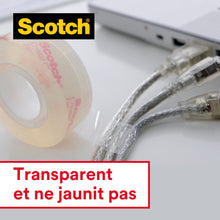 Charger l'image dans la galerie, Scotch - 6-1975C3 - Caddy Un Paquet de 3 Rubans Crystal, 19 mm x 7,5 m