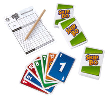 Charger l'image dans la galerie, Mattel Games, Skip-Bo Deluxe avec Boîte Métallique Spéciale - Jeu de Cartes pour Toute la Famille, Par les Créateurs de UNO, À Partir de 7 Ans, L3671