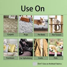 Charger l'image dans la galerie, LINTPLUS Brosse Anti Poils Animaux, spécial Brosse Poil Chat et Brosse Poil Chien pour Tapis, Arbres à Chat et Paniers pour Chiens, Facile à ramasse Poils Animaux