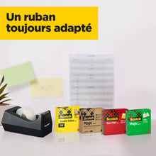 Charger l'image dans la galerie, Scotch Ruban Magic - 2 Rouleaux, 19 mm x 7,5 m - Idéal pour le Bureau et l'École