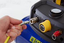 Charger l'image dans la galerie, MICHELIN MBL6 Compresseur d'Air Portable, Compresseur d'Air Sans Huile de 6 Litres, Manomètre Intégré, Pression Max. 8 Bar, Puissance 1.5 CV