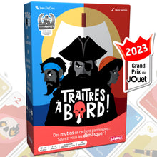 Charger l'image dans la galerie, SAVANA Traitres à Bord - Jeu de société - Grand Prix du Jouet 2023 - Jeu à identité secrète - Jeu de Voyage et de Poche - Jeu de Cartes dès 10 Ans