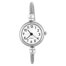 Charger l'image dans la galerie, Montre à quartz pour femme Femmes Analogique Quartz, bracelet ouvert avec bracelet en alliage rond analogique femelle(#04)
