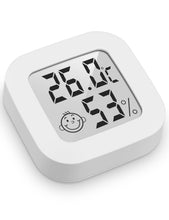 Charger l'image dans la galerie, Mini Thermomètre Hygromètre Intérieur Digital à Haute Précision, Moniteur de Température et Humidimètre, Thermo Hygromètre Indicateur du Niveau de Confort
