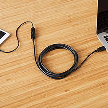 Charger l'image dans la galerie, Amazon Basics Câble d’Extension Haute-Vitesse USB 2.0 A mâle vers A Femelle, Blindage Multiple, avec connecteurs plaqué Or pour Une clarté du Signal optimale, 3 m, Noir
