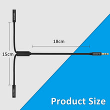 Charger l'image dans la galerie, SUCESO Splitter Audio Jack Double Jack 3.5mm Mâle vers 2 Femelle Câble Audio Splitter Stéréo Compatible pour Casques Audio, Enceintes, Smartphones,Tablettes,Lecteurs,PS4,MP3,Phone, Samsung- 35cm(Noir)
