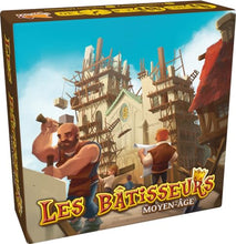 Charger l'image dans la galerie, Asmodee - Bombyx - Les Bâtisseurs : Moyen âge - Jeux de société - Jeux de cartes - Jeux de voyage à partir de 10 ans - 2 à 4 joueurs - Version française
