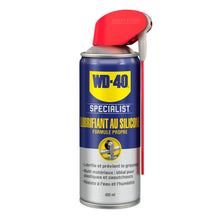 Charger l'image dans la galerie, WD-40 Specialist • Lubrifiant Au Silicone • Spray Double Position • Formule Propre • Isolation contre l'humidité • Comptatible tous métaux, plastiques, caoutchoucs et bois • 400Ml
