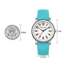Charger l'image dans la galerie, GOLDEN HOUR Montre D'infirmière étanche pour Professionnels de la Médecine, étudiants, Femmes et Hommes – Cadran Lumineux Facile à Lire, 24 Heures avec Aiguille des Secondes
