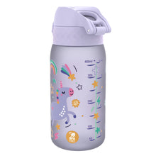 Charger l'image dans la galerie, Ion8 Gourde Enfant, 350ml, Anti-Fuite, Facile à Ouvrir, Verrouillage Sécurisé, Lavable en Lave-Vaisselle, Sans BPA, Poignée de Transport, Facile à Nettoyer, Carbone Neutre, Motif Licornes
