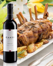 Charger l'image dans la galerie, Canti - Merlot Vin Rouge Italien Sec 11,5%, Saveur Équilibrée avec un Goût Fruité Rond, 6x750 ml
