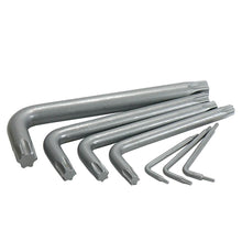 Charger l'image dans la galerie, S&amp;R Clefs Torx Hexagonales - Jeu 15 Clés Torx à étoile sans trous Extra Résistantes TX6 – TX60. Torx 6/7 / 8/9 / 10/15 / 20/25 / 27/30 / 40/45 / 50/55 / 60
