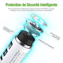 Charger l'image dans la galerie, EBL 16PCS Piles AA Rechargeables 2800mAh 1,2V Ni-MH, AA/HR6 Piles Rechargeables Haute Performance et Longue Durée avec Boîte de Stockage
