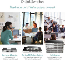 Charger l'image dans la galerie, D-Link DGS-1016D Switch 16 Ports Gigabit Metallique 10/100/1000mbps - Idéal Partage de Connexion et Mise en Réseau Small/Home Office
