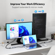 Charger l'image dans la galerie, Adaptateur USB C vers HDMI 4K, Adaptateur BENFEI Thunderbolt 3/4 vers HDMI Compatible avec iPhone 15 Plus Pro Max, MacBook Pro 2023/22/21/20, Samsung Galaxy S10/9[Coque en Aluminium et câble en Nylon]

