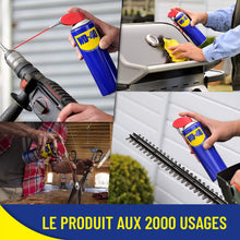 Charger l'image dans la galerie, WD-40 • Produit Multifonction • Spray Double Position • Sans Silicone • Non Conducteur • Compatible Plastiques, Caoutchoucs, Tous Métaux • 450 ml
