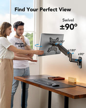 Charger l'image dans la galerie, HUANUO Support Mural pour Écrans Ultra-Large de 24"-35", Support Ecran PC Mural à Mouvement Complet, Support Mural pour Moniteur, Support VESA 75/100/200mm, Capacité de Charge 3-12KG
