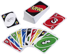 Charger l'image dans la galerie, Mattel Games UNO Classique, Jeu De Cartes Familial pour Enfants Et Adultes, Jeu De Société pour Soirée Jeux en Famille Ou en Voyage, 2 À 10 Joueurs, Jouet pour Enfant de 7 Ans et Plus, W2087
