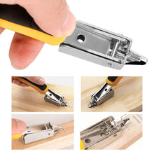 Charger l'image dans la galerie, LUNEKUCK Lot de 4 Arrache Agrafe Agrafeuse Clou Outils de Tapissier pour Meuble Bureau Fauteuil Tapis Bois
