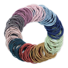 Charger l'image dans la galerie, Hanyousheng Bandes Elastiques pour Cheveux, Multicolore Cravates Elastiques, Aucun Métal Élastiques Doux Élastiques Cravates à Cheveux, 200 Pièces 4.5cm Houchous de Cheveux pour Femme &amp; Filles

