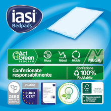 Charger l'image dans la galerie, IASI alèses jetable 90 x 60, Absorption Maxi Plus, avec Technologie 'Odour Control' sans Parfum, 15 unités

