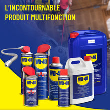 Charger l'image dans la galerie, WD-40 • Produit Multifonction • Spray Double Position • Sans Silicone • Non Conducteur • Compatible Plastiques, Caoutchoucs, Tous Métaux • 450 ml
