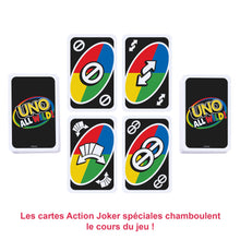 Charger l'image dans la galerie, Mattel Games Uno All Wild Jeu de société et de Cartes, 2 à 10 Joueurs, dès 7 Ans, HHL33
