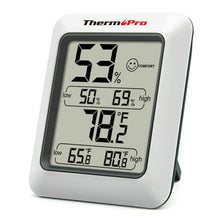 Charger l'image dans la galerie, ThermoPro TP50 Hygromètre Numérique Intérieur Thermomètre D'ambiance et Indicateur &amp; Moniteur D'humidité et de Température
