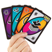 Charger l'image dans la galerie, Mattel Games UNO Flip, Nouvelle Version Délirante Recto Verso, Jeu De Cartes pour Enfants Et Adultes, Jeu De Société pour Soirée en Famille, 2 À 10 Joueurs, Jouet pour Enfant de 7 Ans et Plus, GDR44
