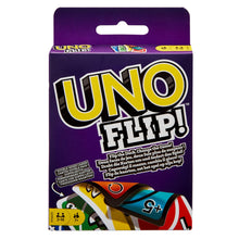 Charger l'image dans la galerie, Mattel Games UNO Flip, Nouvelle Version Délirante Recto Verso, Jeu De Cartes pour Enfants Et Adultes, Jeu De Société pour Soirée en Famille, 2 À 10 Joueurs, Jouet pour Enfant de 7 Ans et Plus, GDR44
