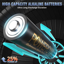 Charger l'image dans la galerie, POWEROWL Piles alcalines AA Haute capacité, Pack de 24, 1,5 V, Batteries AA durables, durée de Conservation de 10 Ans (Non Rechargeables)
