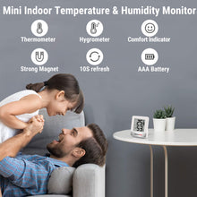 Charger l'image dans la galerie, ThermoPro TP49 Petit Hygromètre Numérique Thermomètre Intérieur Thermomètre D'ambiance Moniteur de Température et Humidimètre pour Le Confort du Bureau à Domicile Thermomètre de Reptile
