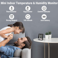 Charger l'image dans la galerie, ThermoPro TP49 Petit Hygromètre Numérique D'intérieur Thermomètre D'ambiance Moniteur de Température et Humidimètre pour Le Confort du Bureau à Domicile Thermomètre de Reptile
