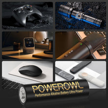 Charger l'image dans la galerie, POWEROWL Piles alcalines AA Haute capacité, Pack de 24, 1,5 V, Batteries AA durables, durée de Conservation de 10 Ans (Non Rechargeables)
