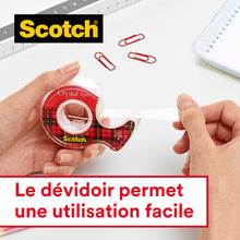 Charger l'image dans la galerie, Scotch - 6-1975C3 - Caddy Un Paquet de 3 Rubans Crystal, 19 mm x 7,5 m
