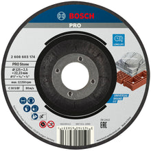 Charger l'image dans la galerie, Bosch Accessories 2608603174 Disque à tronçonner à moyeu déporté standard for stone C 30 S BF 125 mm 22,23 mm 2,5 mm
