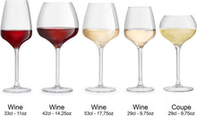 Charger l'image dans la galerie, Verre Champagne Servan de Libbey 29 cl / 290 ml 6 Unités Verre de Luxe Lave-Vaisselle

