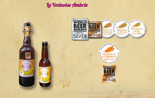 Charger l'image dans la galerie, Bière du Vexin La Vexinoise Ambrée 75cl X4 du Champ à La Chope
